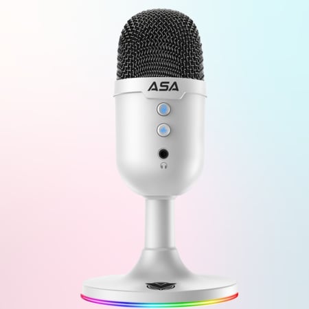أسعار ميكروفون احترافي ستريمر ASA متعدد الألوان - متجر بداية اللعبة
