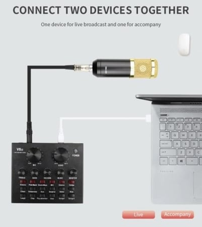 أفضل سعر المايك الاحترافي تسجيل مع ميكسر - متجر بداية اللعبة