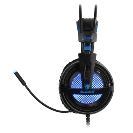افضل سماعات sades سادس محيطية Locust Plus - متجر بداية اللعبة