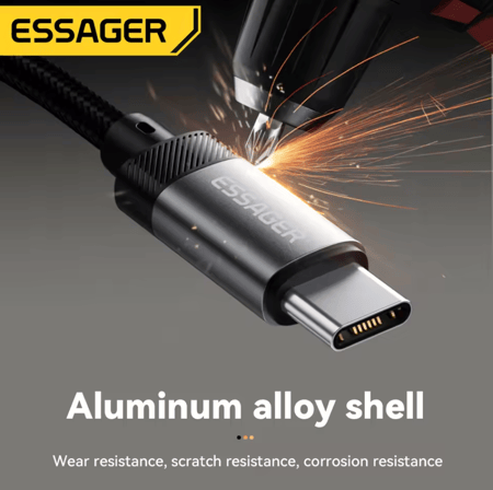 محول من AUX 3.5mm TO Lightning  من Essager