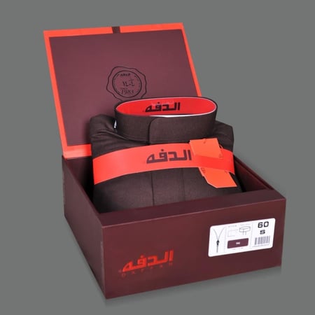 ثوب رجالي شتوي لون بني