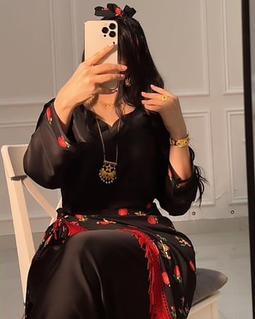 جلابيه نسائي شالكي