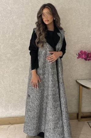 بشت شتوي وجهين فاخر