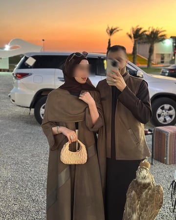 طقم الشتاء عبايه + سديري (اختياري)