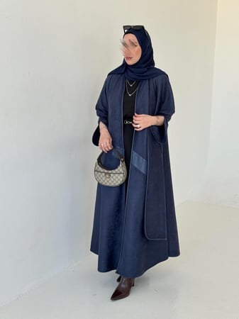 طقم الشتاء عبايه + سديري (اختياري)