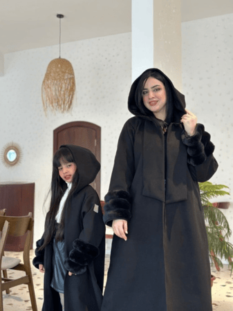 طقم فرو الام والطفله