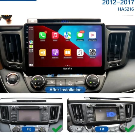 شاشة راف فور Rav4 من 2012 - 2017