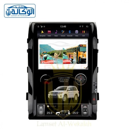 أفضل شاشة تسلا لاند كروزر  VXR 16 بوصه