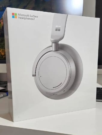 Microsoft Surface 2 Grey Wireless Over-Ear Headphones