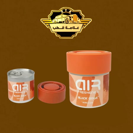 معطر جو بلاك أودور للسيارة والمنزل  80 جرام - منعش ويدوم طويلاً (علك)