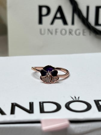 خاتم باندورا PANDORA قولد روز