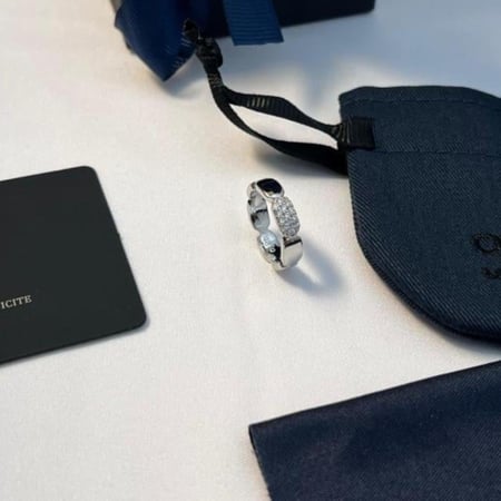 خاتم apm الفضي مجموعة داينتي