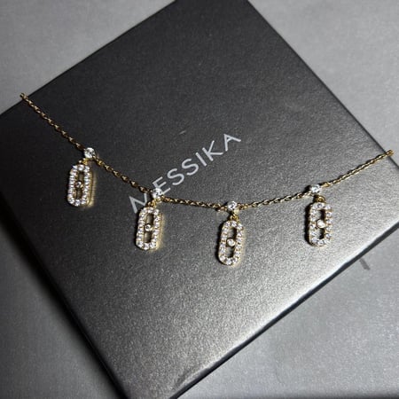 أسوارة  MESSIKA معدن فضي