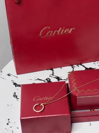 سلسال carter الماسي ذهبي