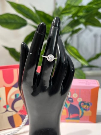 خاتم فضه عيار 925
