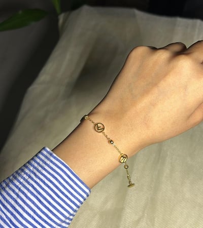 أسوارة فندي معدن ذهبي