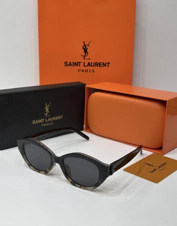 نظارة - سان لوران إطار أسود - عدسة أسود