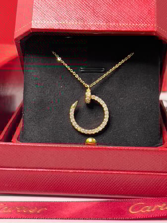 سلسال carter الماسي ذهبي