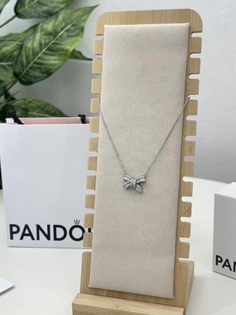 سلسال باندورا PANDORA فضي مع كرستال