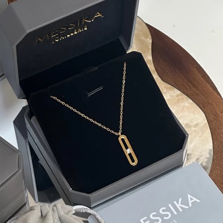 سلسال MESSIKA معدن ذهبي