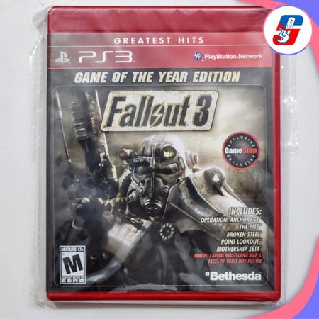 Fallout 3 Gamestop exclusive (PS3)