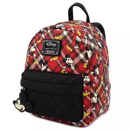 Loungefly - Mickey Mouse Twill Mini Backpack