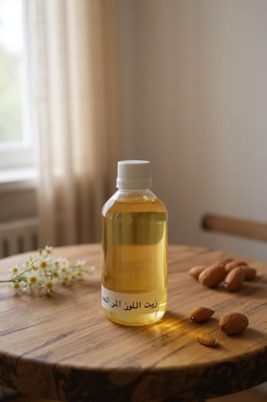 زيت اللوز المر العضوي للبشره
