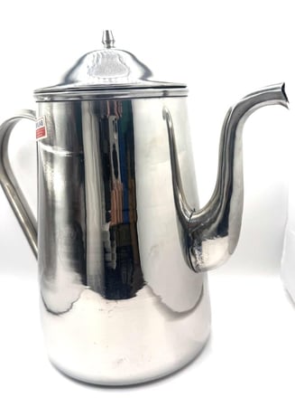 ملقمة قهوة ستيل 4لتر