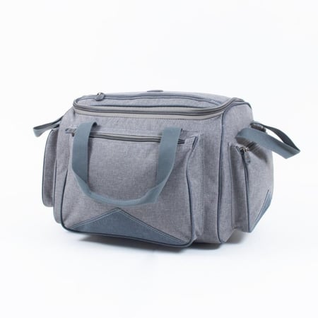 شنطة عزبة الرحال رمادي وسط