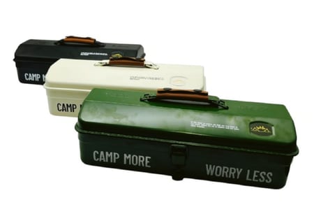 شنطة شاي حديد كامبنق (الوان متعدده)