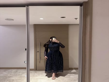 فستان الهام الانيقة