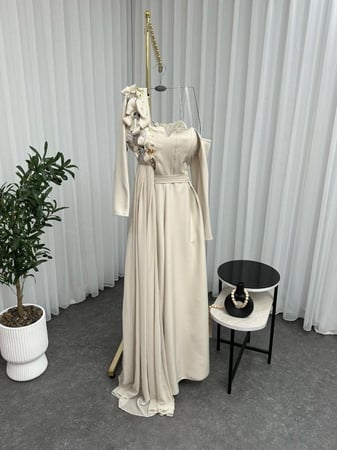 فستان  باربي مع شيفون