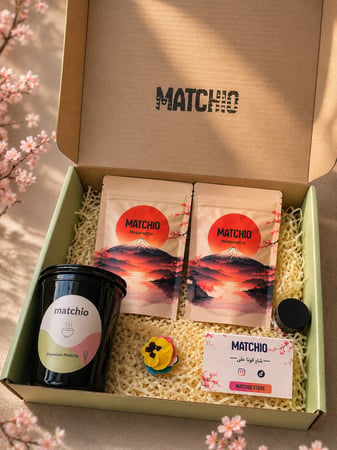 بوكس ماتشا ميابي ديلي بلِند فاخرة – Miyabi Daily Blend Matcha premium 60g