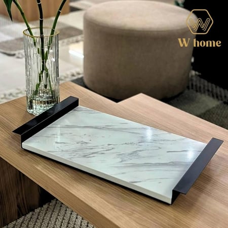 صينية رخام كبيرة