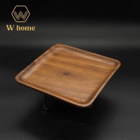 حامل تقديم خشب