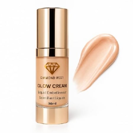 اضاءة كريمية دايموند ويست جلو اوبال