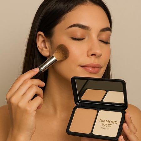 بودرة دايموند ويست اتش دي تغطية واكثر نعومة 210