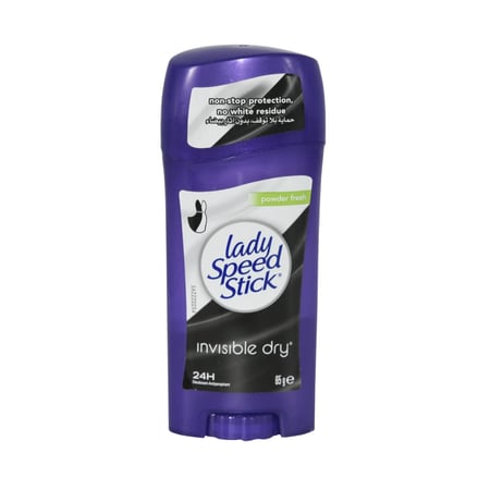 ليدي سبيد ستيك مزيل عرق  باودر فريش 65 غرام