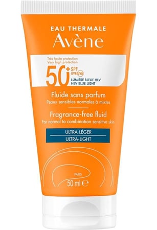 افين كريم خفيف واقي من الشمس بدون عطر 50 مل