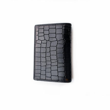 محفظة جلد طبيعي رجالي متعددة الاستخدام-123