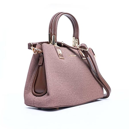 حقيبة يد نسائية فاخرة من بوينت ون – تصميم أنيق وخامة فاخرة_قهوة_117