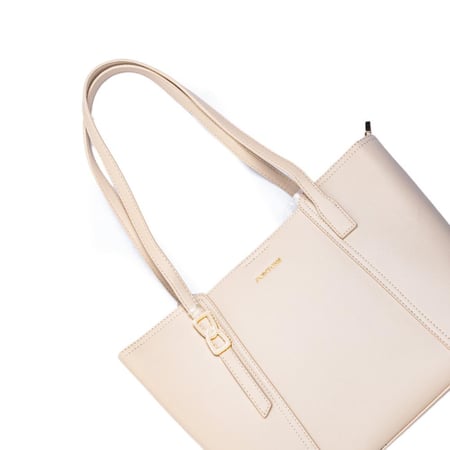 حقيبة يد نسائية فاخرة من بوينت ون – تصميم أنيق وخامة فاخرة_بيج_131