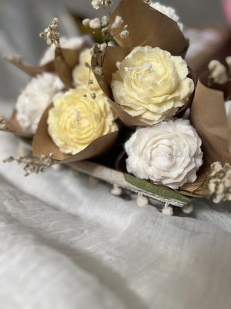 زهره الفاوانيا مع التغليف