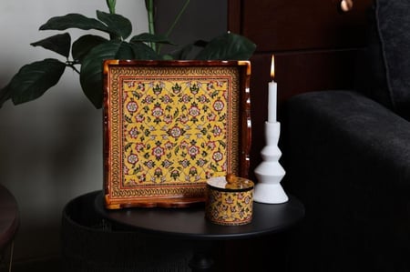 صحن الضيافة التراثي - أناقة التقديم الأصيلة