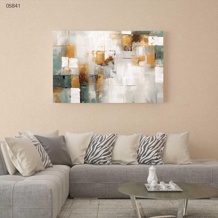 لوحات فن تجريدي بتفاصيل دقيقة