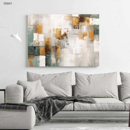 لوحات فن تجريدي بتفاصيل دقيقة