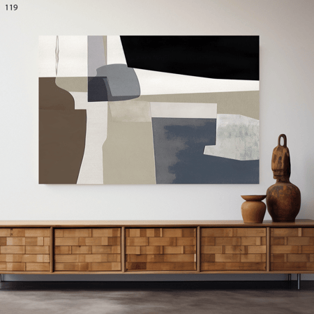 لوحة ديكور جداري ملونة