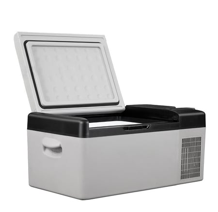 ثلاجة سياره محموله 15 لتر Alpicool بطارية مدمجة