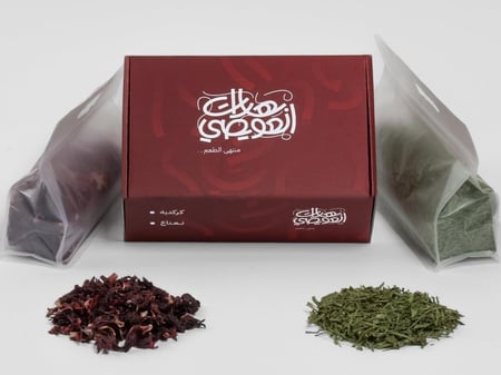بوكس كركديه + نعناع حائل