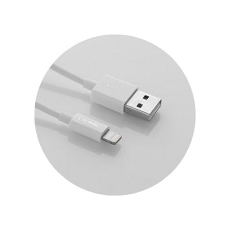 شاحن آيفون KMC أبيض